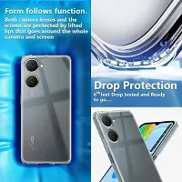 Rahishi Back Cover for Vivo Y28E Back Cover (Transparent)-thumb2