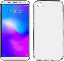 Back Cover OPPO A83 OG Premium TPU Back Cover Transparent-thumb1