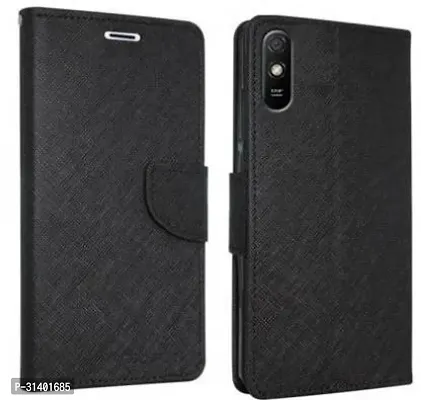 Stylish Flip Cover Compatible for Mi Redmi 9A-thumb0