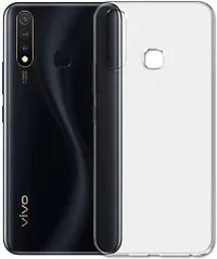 Back Cover Vivo Y19 OG Premium TPU Back Cover Transparent-thumb2