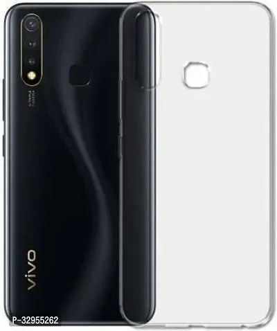 Back Cover Vivo Y19 OG Premium TPU Back Cover Transparent-thumb3