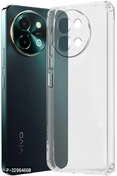 Rahishi Back Cover for Vivo Y38 5G Back Cover (Transparent)