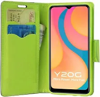 Trendy Soft TPU Silicone Flip Cover Compatible for Vivo Y20G-thumb3