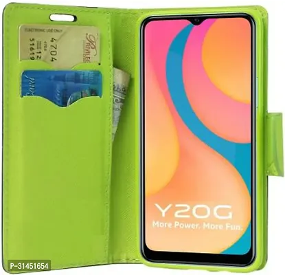 Trendy Soft TPU Silicone Flip Cover Compatible for Vivo Y20G-thumb4