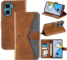 Stylish Flip Cover Compatible for Moto E32 5G-thumb3