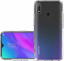 Back Cover Realme 3 Pro OG Premium TPU Back Cover Transparent-thumb1