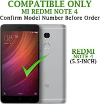 Stylish Flip Cover Compatible for Mi Redmi Note 4-thumb1