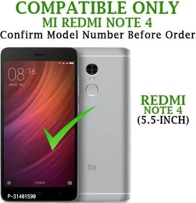 Stylish Flip Cover Compatible for Mi Redmi Note 4-thumb2