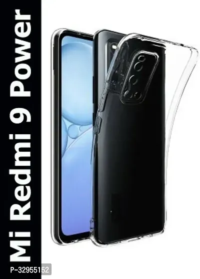 Back Cover Mi Redmi 9 Power Back Cover REDMI 9 Power Back Cover Transparent-thumb2