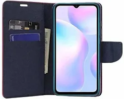 Stylish Flip Cover Compatible for Mi Redmi 9A-thumb2