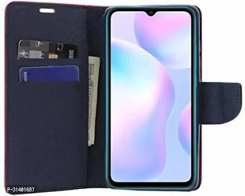 Stylish Flip Cover Compatible for Mi Redmi 9A-thumb3