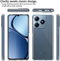 Rahishi Back Cover for Realme C63 4G Back Cover (Transparent)-thumb3