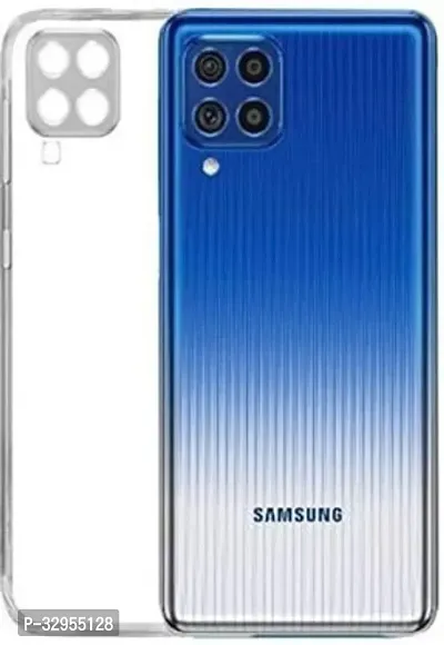 Back Cover Samsung Galaxy F12 OG Premium TPU Back Cover Transparent-thumb3