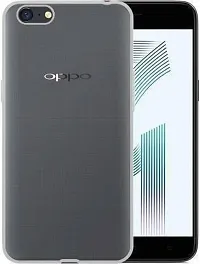 Back Cover OPPO A71 OG Premium TPU Back Cover Transparent-thumb1