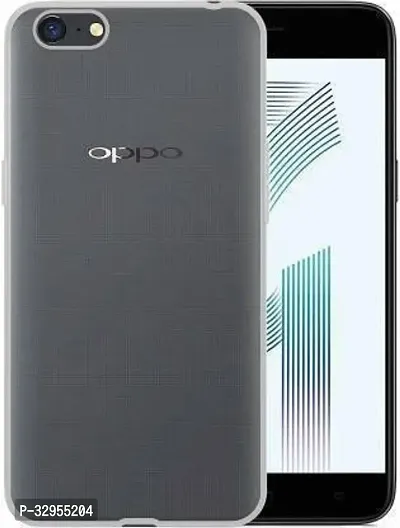 Back Cover OPPO A71 OG Premium TPU Back Cover Transparent-thumb2