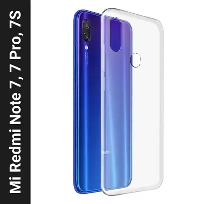 OO LALA JI Crystal Clear for Redmi MI Note 7 Back Cover Transparent