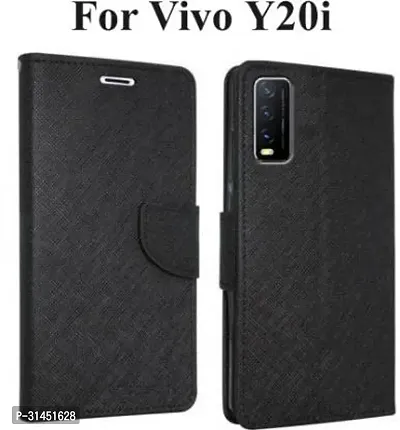 Trendy Soft TPU Silicone Flip Cover Compatible for Vivo Y20i Back Cover