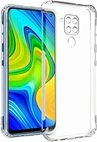 Back Cover Mi Note 9 Back Cover Mi Redmi Note 9 OG Premium TPU Back Cover Transparent-thumb2