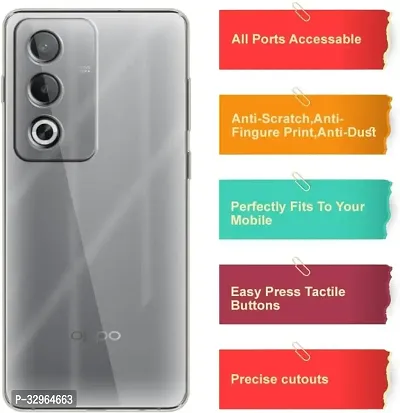 Rahishi Back Cover for Oppo A3 Pro 5G Back Cover (Transparent)-thumb3