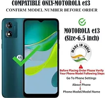 Designer Flip Cover For Motorola E13-thumb1