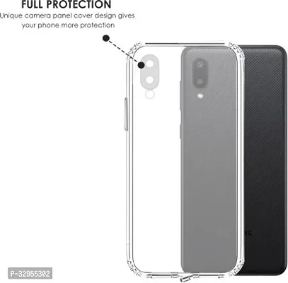 Back Cover Samsung Galaxy A02 OG Premium TPU Back Cover Transparent-thumb2