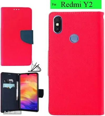 Stylish Flip Cover Compatible for Mi Redmi Y2-thumb3