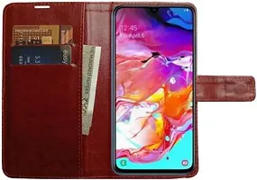 Trendy Flip Cover Compatible for Samsung Galaxy A70-thumb2