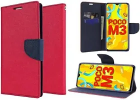 Trendy Flip Cover Compatible for POCO M3-thumb3