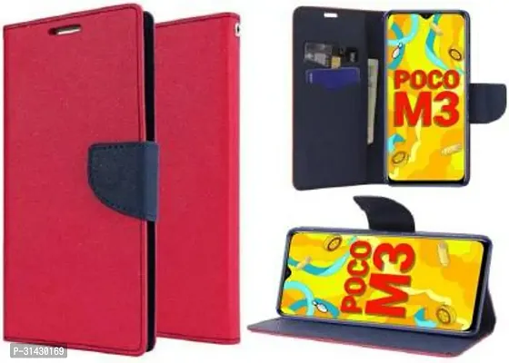 Trendy Flip Cover Compatible for POCO M3-thumb4