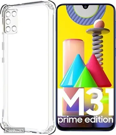 Back Cover Samsung Galaxy M31 OG Premium TPU Back Cover Transparent