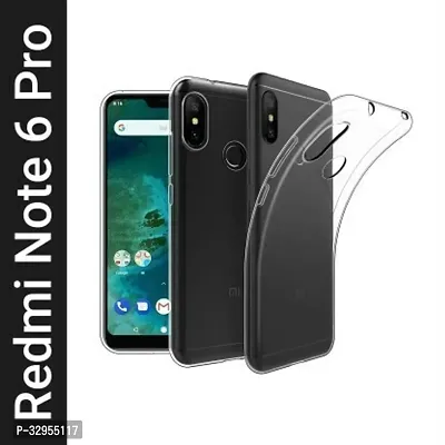 Back Cover Mi Redmi Note 6 Pro Back Cover Mi Redmi Note 6 Pro OG Premium TPU Back Cover Transparent-thumb0