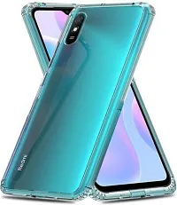 Back Cover Mi 9A Back Cover Mi Redmi 9A OG Premium TPU Back Cover Transparent-thumb2