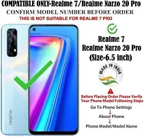 Back Cover Realme 7 OG Premium TPU Back Cover Transparent-thumb1