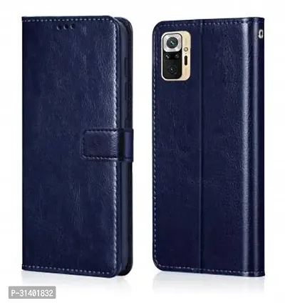 Stylish Flip Cover Compatible for Mi Redmi Note 10 pro