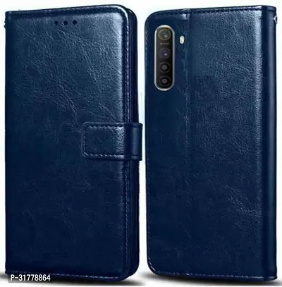 Flip Cover Compatible for Realme XT Blue-thumb0