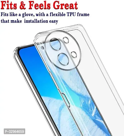 Rahishi Back Cover for Vivo Y58 5G Back Cover (Transparent)-thumb4