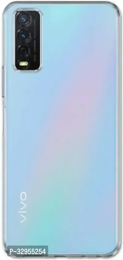 Back Cover Vivo Y12s 2021 OG Premium TPU Back Cover Transparent-thumb3