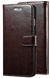 Stylish Artificial Leather Flip Cover For Smartphone-thumb2