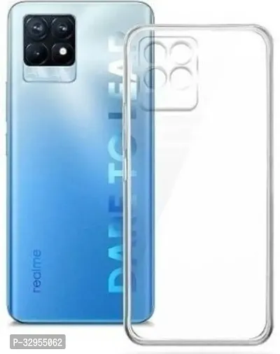 Back Cover Realme 8i OG Premium TPU Back Cover Transparent-thumb0