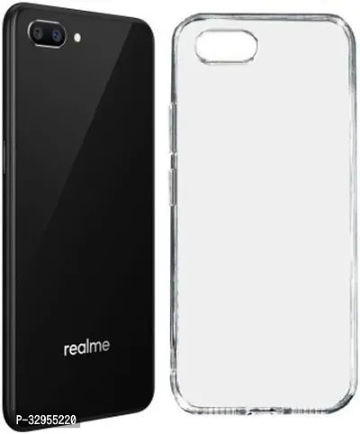 Back Cover Realme C1 OG Premium TPU Back Cover Transparent