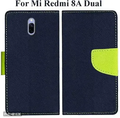 Stylish Flip Cover Compatible for Mi Redmi 8A-thumb0