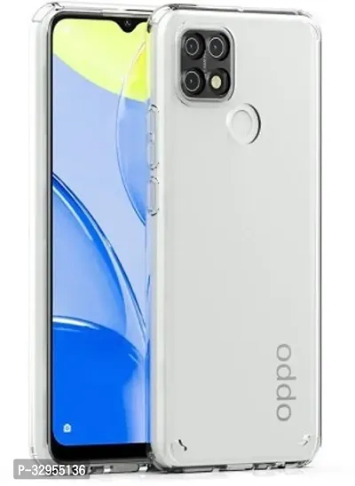 Back Cover OPPO A15s OG Premium TPU Back Cover Transparent-thumb3