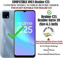 Trendy Flip Cover Compatible for Realme C25 Back Cover-thumb1