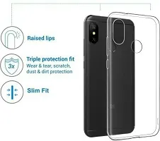 Back Cover Mi Redmi Note 6 Pro Back Cover Mi Redmi Note 6 Pro OG Premium TPU Back Cover Transparent-thumb2