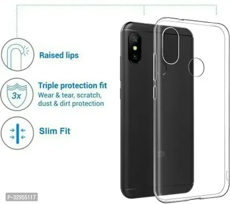 Back Cover Mi Redmi Note 6 Pro Back Cover Mi Redmi Note 6 Pro OG Premium TPU Back Cover Transparent-thumb3