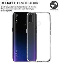 Back Cover Realme 3i OG Premium TPU Back Cover Transparent-thumb2