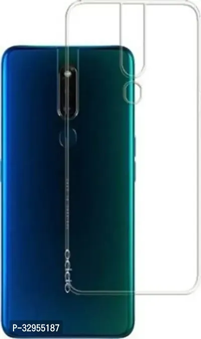 Back Cover OPPO F11 Pro OG Premium TPU Back Cover Transparent-thumb3