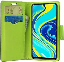 Stylish Flip Cover Compatible for Mi Redmi Note 10 Lite-thumb2