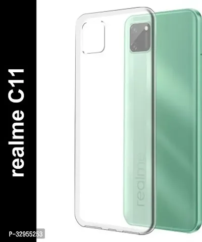 Back Cover Realme C11 OG Premium TPU Back Cover Transparent-thumb0