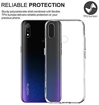 Back Cover Realme 3 Pro OG Premium TPU Back Cover Transparent-thumb2